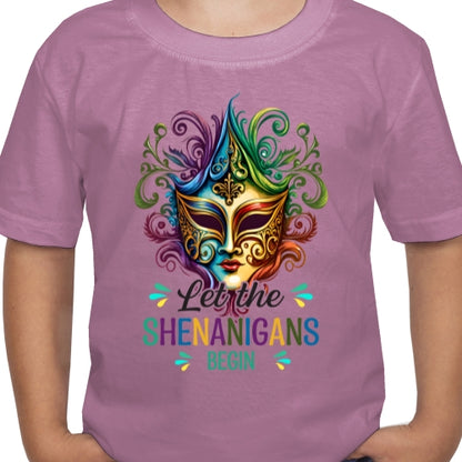 Mardi Gras Mask DTF