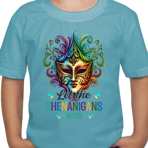 Mardi Gras Mask DTF