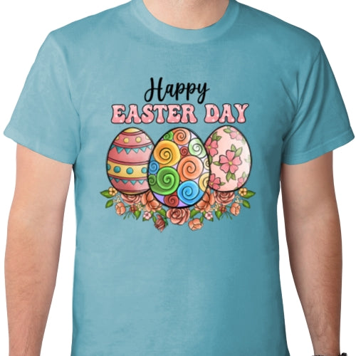 Happy Easter Eggs DTF