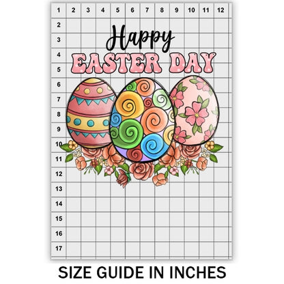 Happy Easter Eggs DTF