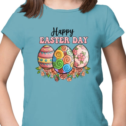 Happy Easter Eggs DTF