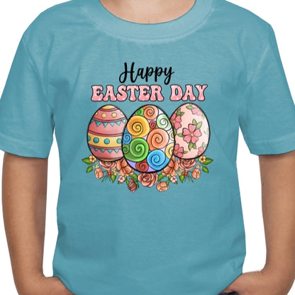 Happy Easter Eggs DTF