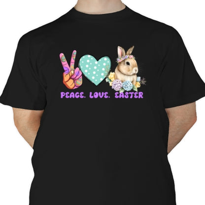 Peace Love Easter 02 DTF