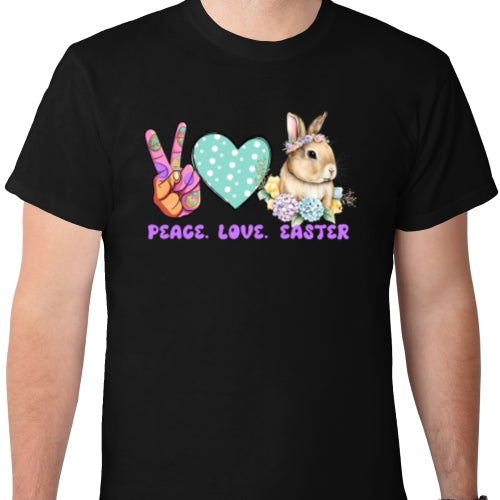 Peace Love Easter 02 DTF