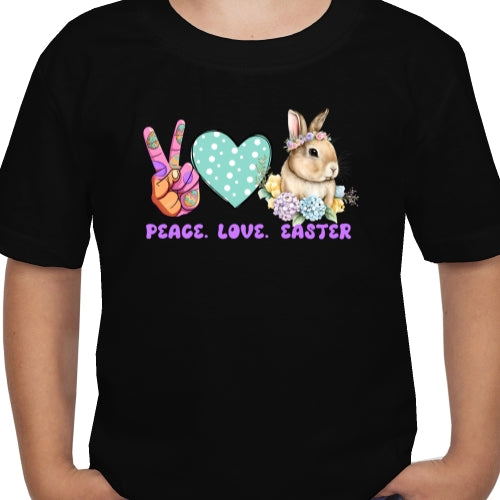 Peace Love Easter 02 DTF