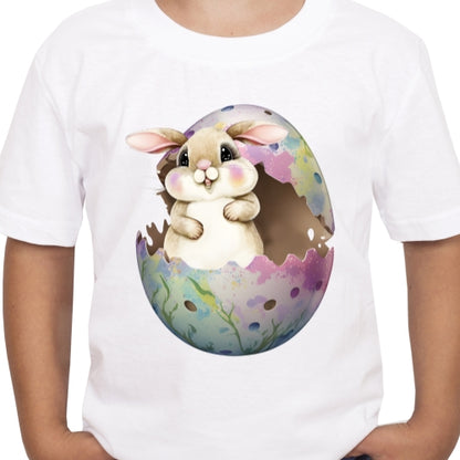 Easter Cracked Egg Rabbit Sublimation