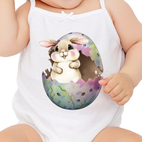 Easter Cracked Egg Rabbit Sublimation