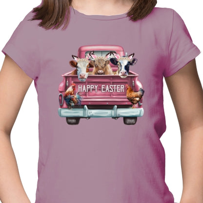 Happy Easter Cows DTF