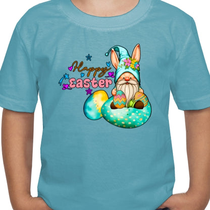 Easter Teal Gnome DTF