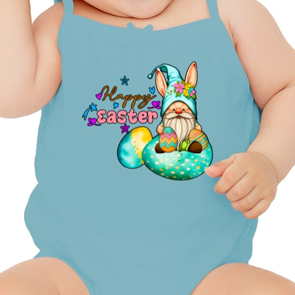 Easter Teal Gnome DTF