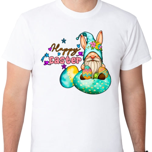 Easter Teal Gnome Sublimation