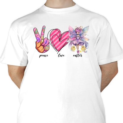 Peace Love Easter Fairy Sublimation