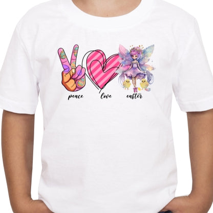 Peace Love Easter Fairy Sublimation