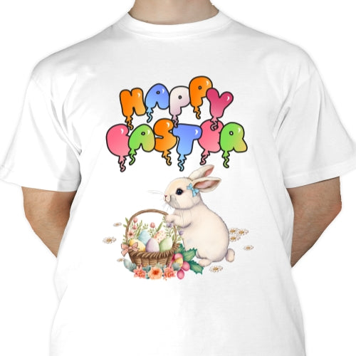 Balloon Happy Easter Rabbit Sublimation