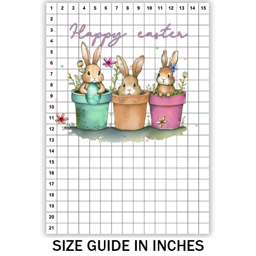 Easter Bunnies Sublimation