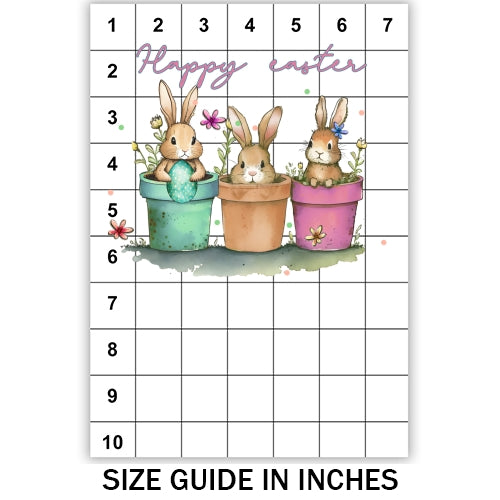 Easter Bunnies Sublimation