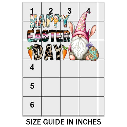 Happy Easter Gnome DTF