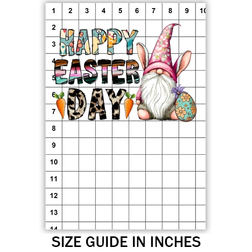 Happy Easter Gnome Sublimation