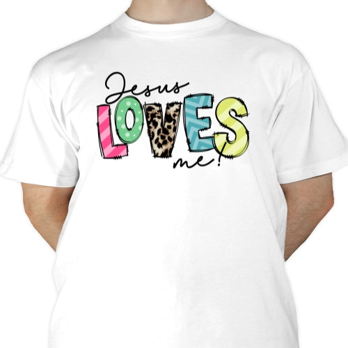 Jesus Loves Me Sublimation