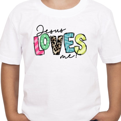 Jesus Loves Me Sublimation