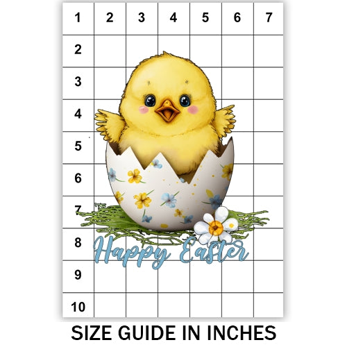 Easter Chick Egg Sublimation