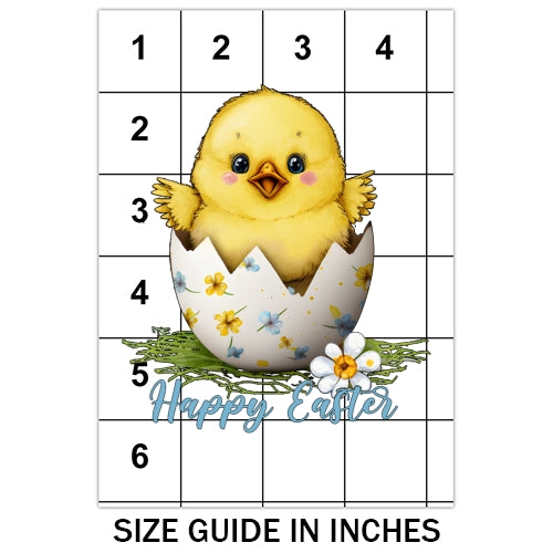 Easter Chick Egg Sublimation