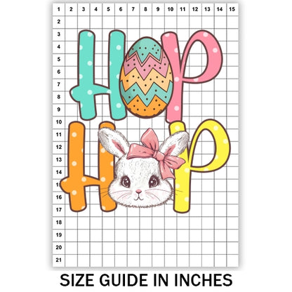 Hop Hop Bunny Sublimation