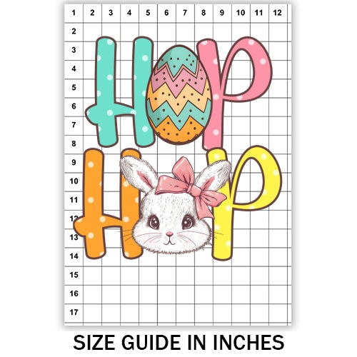 Hop Hop Bunny Sublimation