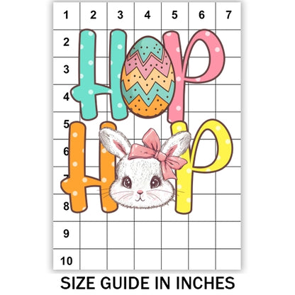 Hop Hop Bunny Sublimation