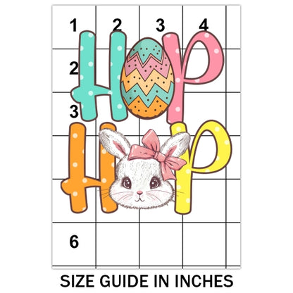 Hop Hop Bunny Sublimation