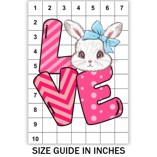 Love Bunny Sublimation