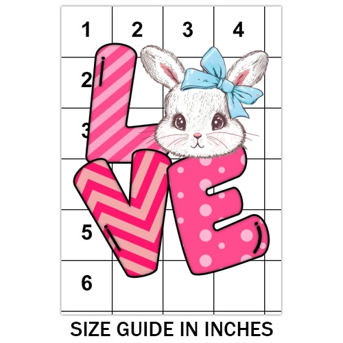 Love Bunny Sublimation