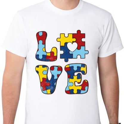 Love Autism Sublimation