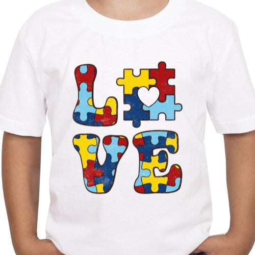 Love Autism Sublimation