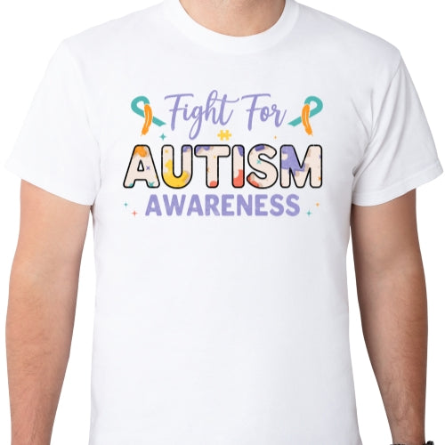 Fight For Autism Awareness Sublimation