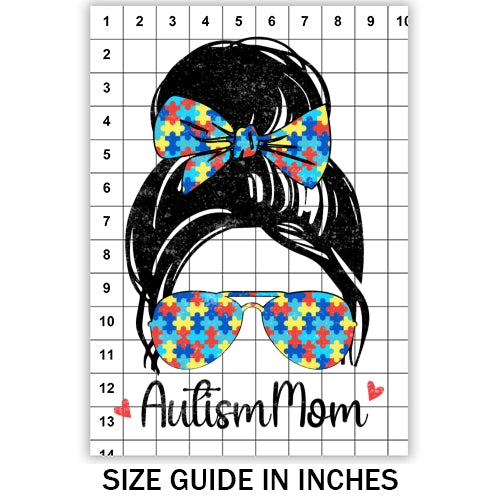 Autism Mom Sublimation