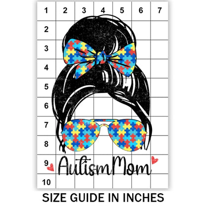 Autism Mom Sublimation