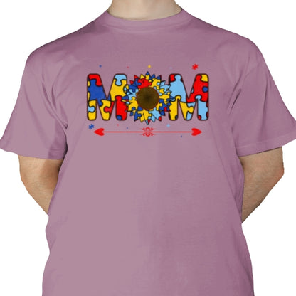 Mom Sunflower Autism DTF
