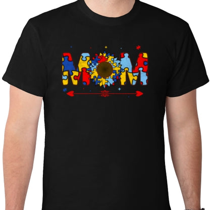 Mom Sunflower Autism DTF