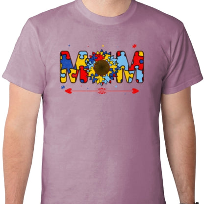 Mom Sunflower Autism DTF