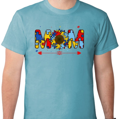 Mom Sunflower Autism DTF