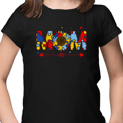 Mom Sunflower Autism DTF