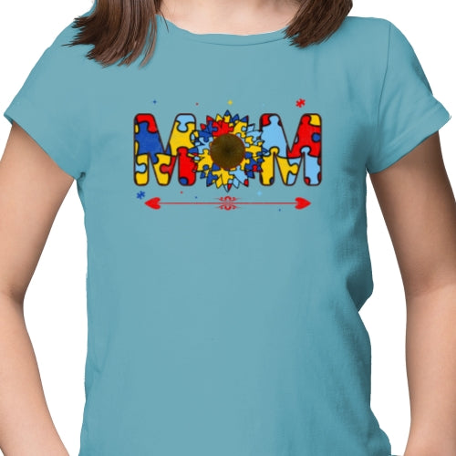 Mom Sunflower Autism DTF