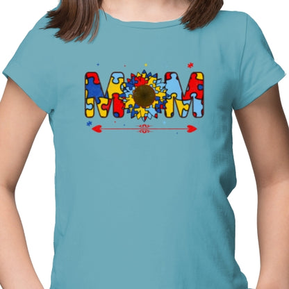 Mom Sunflower Autism DTF