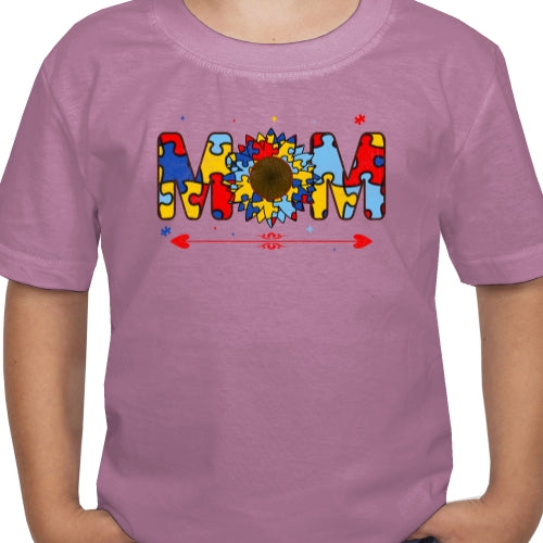 Mom Sunflower Autism DTF