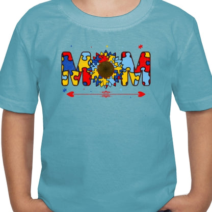 Mom Sunflower Autism DTF