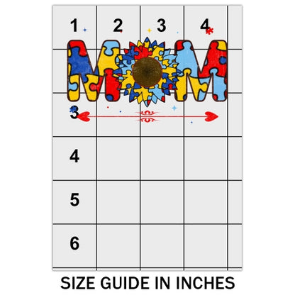 Mom Sunflower Autism DTF