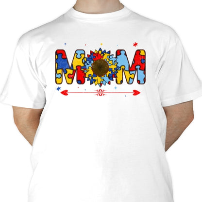 Mom Sunflower Autism Sublimation