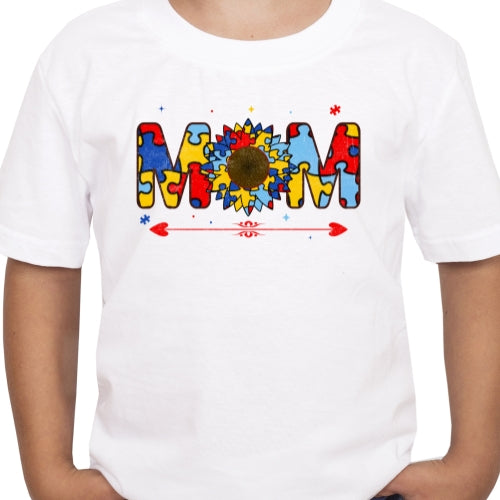 Mom Sunflower Autism Sublimation