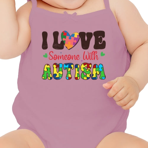 I Love Someone With Autism DTF